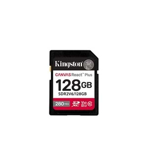KINGSTON 128GB SDXC SD Kart React+ SDR2V6/128GB