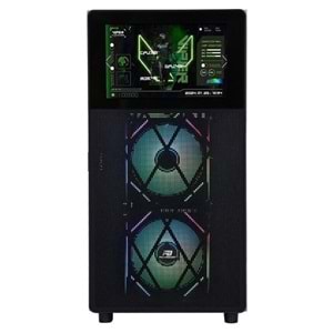 POWERBOOST PB-P4367BB GAMING Mid-Tower PC Kasası 3-RGB FANLI