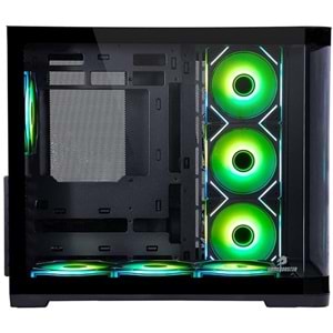 GAMEBOOSTER SEA WIEW GB-G2851BB GAMING Mid-Tower PC Kasası 7-Fanlı