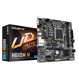 GIGABYTE H610M H DDR5 HDMI PCIE 4.0 1700p mATX