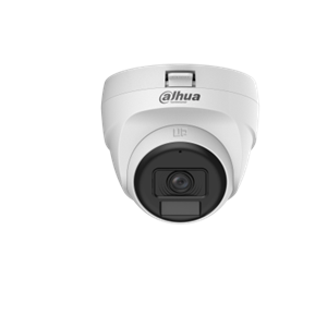 DAHUA 5MP Dome 2.8mm Analog Kamera Akıllı Hibrit Işıklı Sesli HAC-T1A51P-U-IL-A