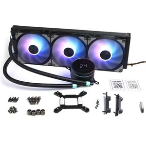 DARK 360mm FREEZER W362 DKCCW362 RGB Sıvı Soğutmalı AM5-1851p İşlemci Fanı