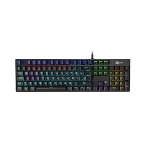 LECOO KG1101 USB Q Trk RGB Led Aydınlatmalı Mekanik Siyah Gaming Klavye