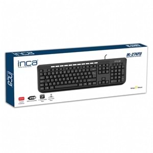INCA IK-274FU USB F Trk Siyah Multimedya Klavye