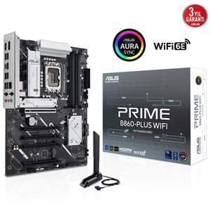 ASUS PRIME B860-PLUS WIFI6E DDR5 HDMI DP PCIE 5.0 1851p ATX