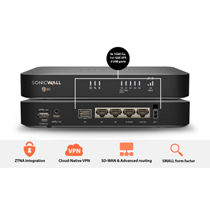 SONICWALL TZ80 03-SSC-3031 Firewall Cihazı / 3yıl Lisans Dahil