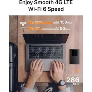 TENDA MF3 WIFI6 Dual Band Mobil 4G LTE Router Bataryalı