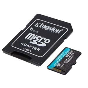 KINGSTON 128GB Micro SD Kart CANVAS GO+ SDCG4/128GB