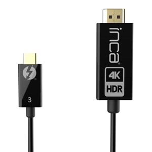 INCA 1.8metre ITCH-30 TYPE-C-HDMI Görüntü Kablosu 4K 60Hz