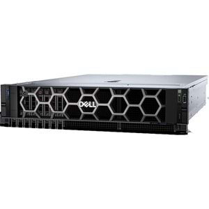 DELL 2XGOLD 5416S R760XS PER760XS5SPL-32GB DDR5 RDIMM- 2X480GB SSD-2x1100w Titanium 2U Rack Sunucu