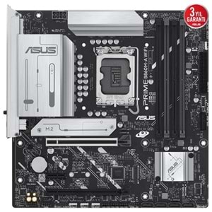 ASUS PRIME B860M-A WIFI6E DDR5 HDMI DP PCIE 5.0 1851p mATX