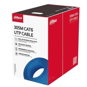 DAHUA 305metre 23AWG Mavi CCA CAT6 PFM922I-6UN-C