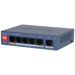 DAHUA 4port PoE 60w Gigabit Cloud yönetilebilir Switch CS4006-4GT-60