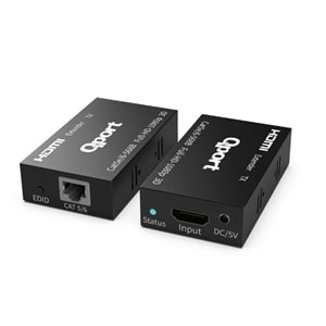 QPORT Q-HEX3 HDMI-CAT6 60metre HDMI Extender