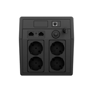 TESCOM 1000VA LEO+ LEO1000AP Modem Protect Lcd Ekran Line Interactive Ups