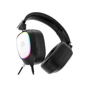 GameBooster NEMESIS 7.1 USB RGB Beyaz Gaming Kulaklık GB-H23W