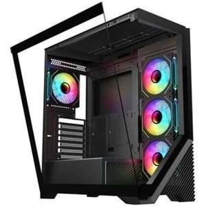 VENTO 750W 80+ BRONZE VG4202FLA Gaming E-ATX PC Kasası 360mm Soğutma Desteği