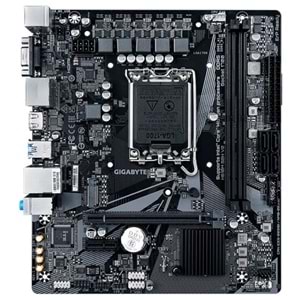 GIGABYTE H610M S2H v2 - DDR5 HDMI DVI DP PCIe 16X v4.0 1700p mATX