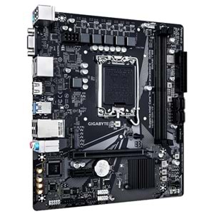 GIGABYTE H610M S2H v2 - DDR5 HDMI DVI DP PCIe 16X v4.0 1700p mATX