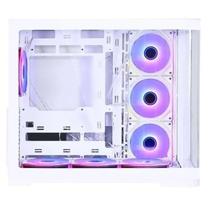 GAMEBOOSTER GB-G2852W Gaming Mid-Tower PC Kasası Beyaz 7-Fanlı