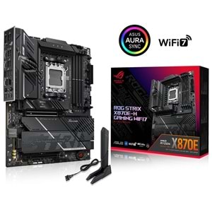 ASUS ROG STRIX X870E-H DDR5 HDMI DP PCIE 5.0 AM5 ATX