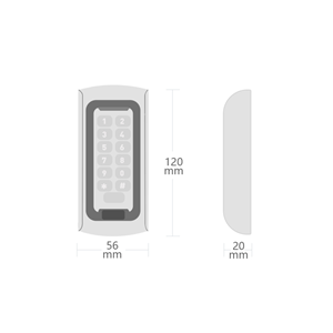 NVC NC-MSC02 Şifrematik Okuyucu IP66