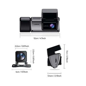 INOX 2K INOX-603 Araç Kamerası 3 Kanal