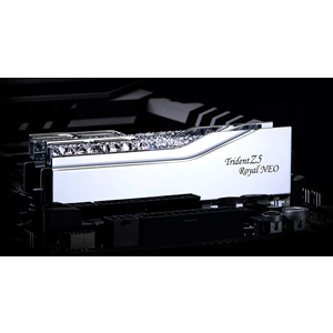 GSKILL 32GB (2X 16GB) DDR5 6000MHZ CL26 DUAL KIT PC RAM TRIDENT Z5 ROYAL NEO SILVER F5-6000J2636H16GX2-TR5NS