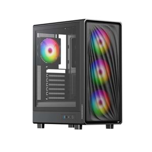 POWERBOOST 650W 80+ BRONZE PBA5065B-650W GAMING MID-TOWER PC KASASI