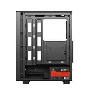 POWERBOOST 650W 80+ BRONZE PBA5065B-650W GAMING MID-TOWER PC KASASI