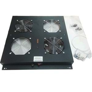 AGER Dikili Tip 2lü Termostatlı Siyah Fan Modülü VG-F2T-A-S1 