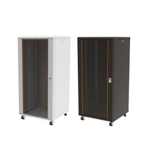 AGER 12U 600x600mm Duvar Tip Siyah Kabinet Agena AG-AN12U6060S1-CBAA