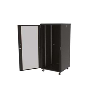 AGER 12U 600x600mm Duvar Tip Siyah Kabinet Agena AG-AN12U6060S1-CBAA
