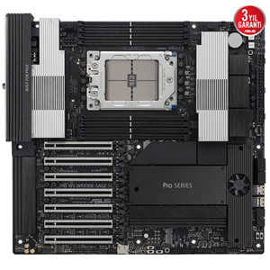 ASUS PRO WS WRX90E-SAGE SE DDR5 STR5 PCIE 5.0 AM5 ATX İş İstasyonu Anakartı