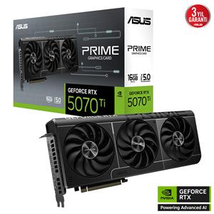 ASUS 16GB PRIME RTX5070TI-16G GDDR7 HDMI-DP PCIE 5.0