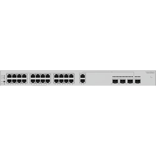 HUAWEI 24port 400W PoE eKIT S220S-26PN4JX GIGABIT 2-SFP 2.5GbE-2-SFP 10GbE Yönetilebilir Switch Rack