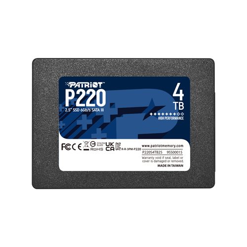 PATRIOT 512GB P220 P220S512G25 550-500MB/s SATA-3 SSD DİSK 