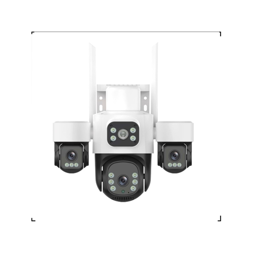 INOX 3+3+3MP X113 3 Lensli PTZ Wıfı Kamera