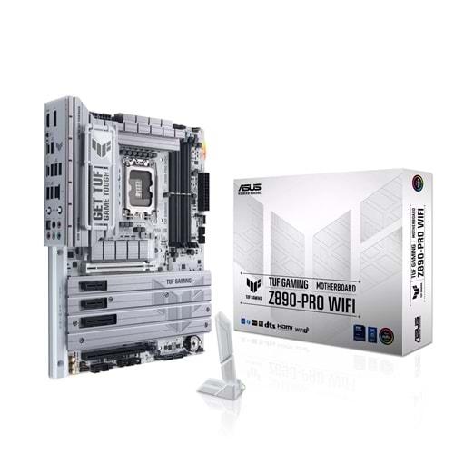 ASUS TUF GAMING Z890-PRO WIFI7 DDR5 THUNDERBOLT-HDMI DP PCIE 5.0 1851p ATX
