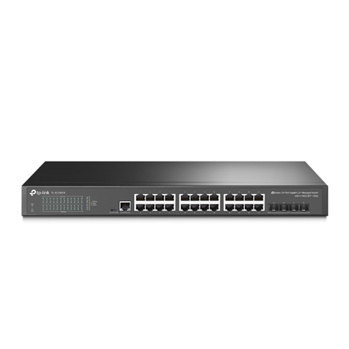 TP-LINK 24port TL-SG3428X GIGABIT 4X 10 GIGABIT SFP Yönetilebilir Switch