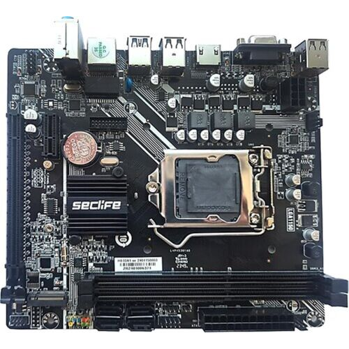 SecLife H81DA1 DDR3 PCIe 16X v2.0 1150p mATX 