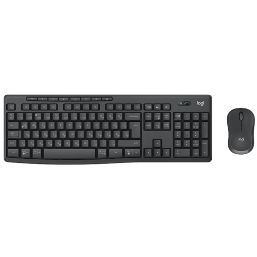 LOGITECH MK370 Kablosuz Q Trk Siyah Klavye - Mouse Set (920-012074)