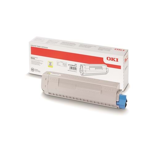 OKI 45862814 Sarı Toner
