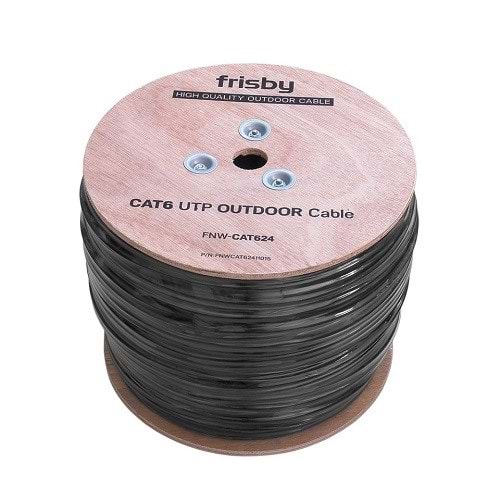 FRISBY 305metre CAT6 Utp 23AWG Outdoor Kablo FNW-CAT624