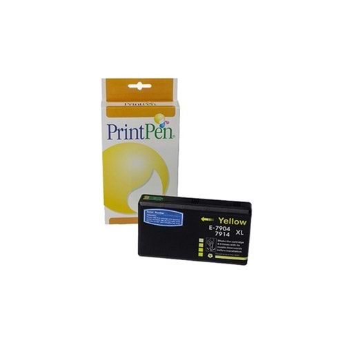 PRINTPEN C13T79044010 T79XL Sarı Yüksek Kapasiteli Muadil Mürekkep Kartuş