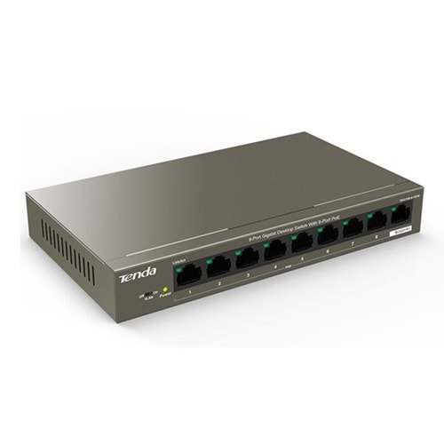 TENDA 8port PoE 102w Gigabit Yönetilemez Switch TEG1109P-8-102W