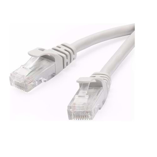 ODS 3metre CAT6 Utp LSZH Saf Bakır Gri Patch Kablo (5 li paket)