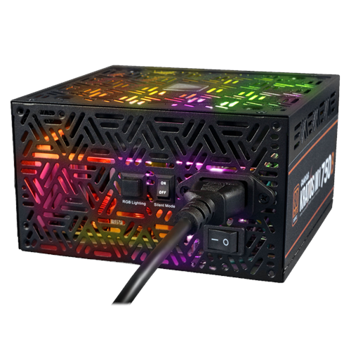 GAMDIAS 750W 80+ BRONZE KRATOS M1-750B 12cm RGB Fanlı Power Supply