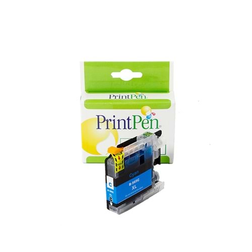 PRINTPEN LC565XLC Mavi Muadil Mürekkep Kartuş