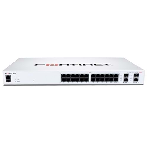 FORTISWITCH 24port PoE 370w 4-SFP+ Gigabit Yönetilebilir Switch FS-124F-FPOE